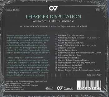 CD Calmus Ensemble: Leipziger Disputation 324643