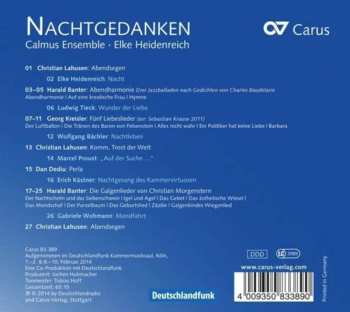 CD Calmus Ensemble: Nachtgedanken 183462