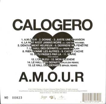 CD Calogero: A.M.O.U.R LTD | NUM