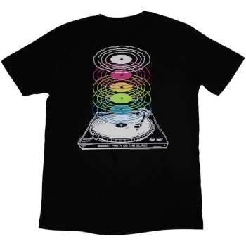 Merch Calvin Harris: Calvin Harris Unisex T-shirt: Record Back (back Print & Ex-tour) (small) S