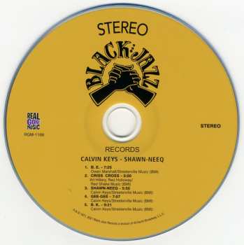 CD Calvin Keys: Shawn-Neeq 189005