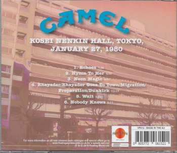 CD Camel: Kosei Nenkin Hall, Tokyo, January 27, 1980 279414