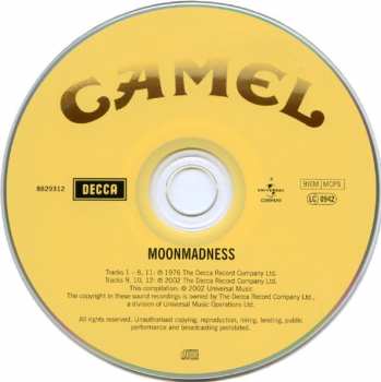 CD Camel: Moonmadness 397604