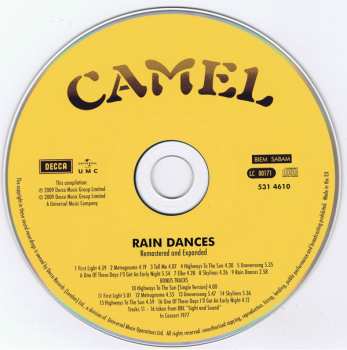 CD Camel: Rain Dances
