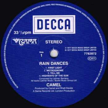 LP Camel: Rain Dances 29350