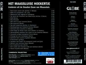 CD Camerata Trajectina: Het Maassluise Hoekertje (liederen Uit de Gouden Eeuw van Maassluis) 436234