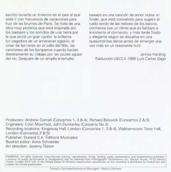 2CD Camille Saint-Saëns: Piano Concertos 1-5 44846