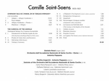 CD Camille Saint-Saëns: Carnival Of The Animals 147427