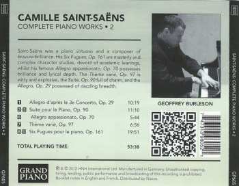 CD Camille Saint-Saëns: Complete Piano Works • 2 182019