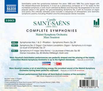 3CD/Box Set Camille Saint-Saëns: Complete Symphonies 454067