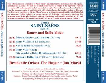 CD Camille Saint-Saëns: Dances And Ballet Music 382696