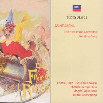 2CD Camille Saint-Saëns: Klavierkonzerte Nr.1-5 494964