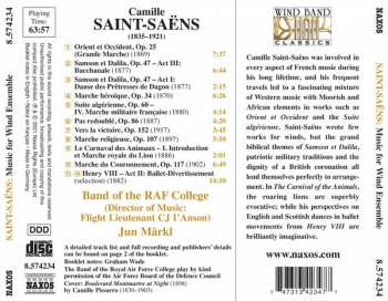 CD Camille Saint-Saëns: Music For Wind Ensemble 280636