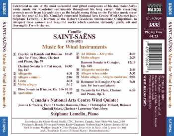 CD Camille Saint-Saëns: Music For Wind Instruments 342197