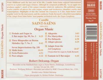 CD Camille Saint-Saëns: Organ Music 348894
