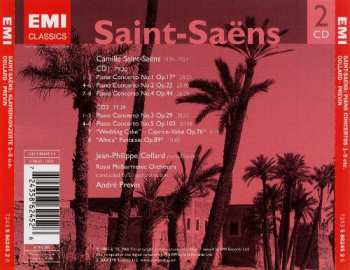 2CD Camille Saint-Saëns: Piano Concertos 1–5 • "Wedding Cake" - Caprice-Valse • "Africa" Fantaisie 151795