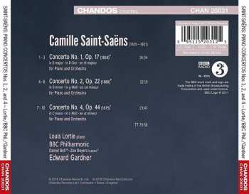 CD Camille Saint-Saëns: Piano Concertos Nos. 1, 2 & 4  112171