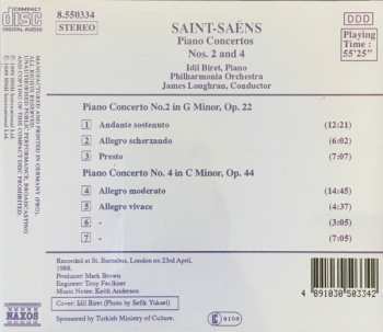 CD Camille Saint-Saëns: Piano Concertos Nos. 2 And 4 264949