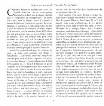 CD Camille Saint-Saëns: Piano Trios 326140