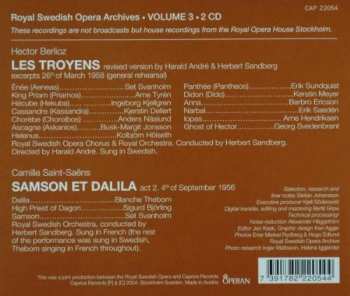 2CD Camille Saint-Saëns: Samson Et Dalila Act 2 1956 / Les Troyens Excerpts 1958 338044