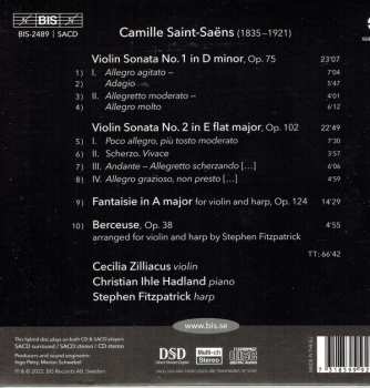 SACD Camille Saint-Saëns: Sonates Pour Violon Et Piano 454920