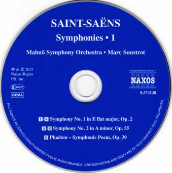 CD Camille Saint-Saëns: Symphonies • 1 439956