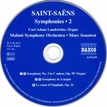 CD Camille Saint-Saëns: Symphonies • 2 267567