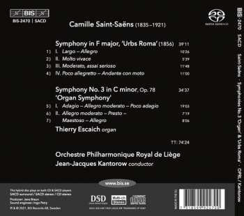 SACD Camille Saint-Saëns: Symphonies No.3 'Organ' & 'Urbs Roma' 114057
