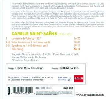 CD Camille Saint-Saëns: Symphony No. 1, Cello Concerto No. 1, La Muse Et la Poete  454079