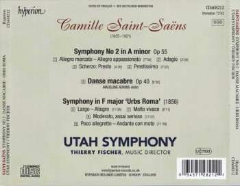 CD Camille Saint-Saëns: Symphony No 2 A Minor ∙ Symphony In F Minor 'Urbs Roma' ∙ Dans Macabre 320694