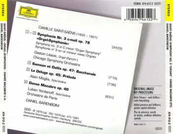 CD Camille Saint-Saëns: Symphony No.3 "Organ · Orgel-Symphonie" · Danse Macabre · Bacchanale · Le Déluge 45243