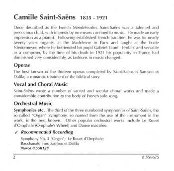 CD Camille Saint-Saëns: The Best Of Saint-Saëns 492083
