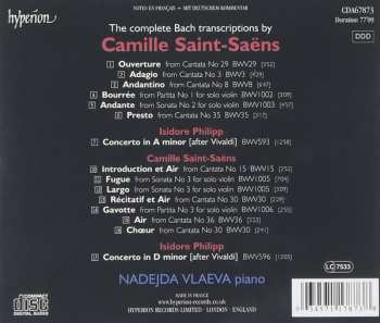 CD Camille Saint-Saëns: The Complete Bach Transcriptions - 10 315284