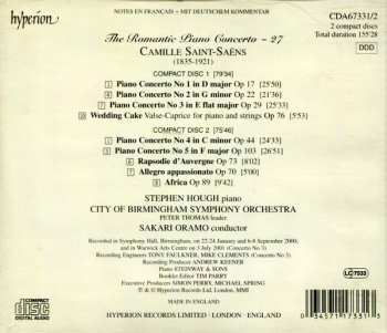 2CD Camille Saint-Saëns: The Complete Works For Piano And Orchestra 145976