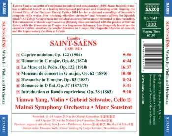 CD Camille Saint-Saëns: Works For Violin And Orchestra 452322