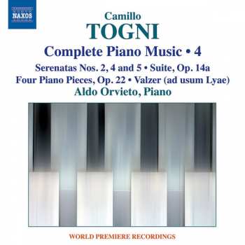 Album Camillo Togni: Complete Piano Music 4