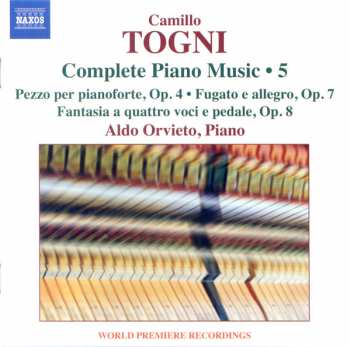 Camillo Togni: Complete Piano Music • 5