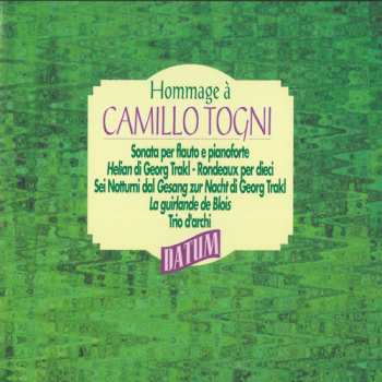 Album Camillo Togni: Hommage À Camillo Togni