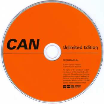 CD Can: Unlimited Edition LTD 157004