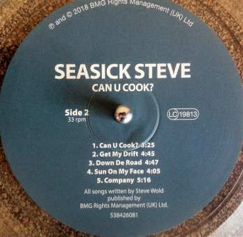 LP Seasick Steve: Can U Cook? LTD | CLR 6328