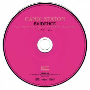 2CD Candi Staton: Evidence: The Complete Fame Records Masters 235738