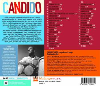 2CD Candido: Latin Fire / In Indigo / The Volcanic / Featuring Al Cohn  94836