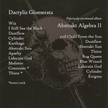 2CD Candlemass: Dactylis Glomerata & Abstrakt Algebra II 8519