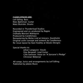 CD Candlemass: Epicus Doomicus Metallicus 11376