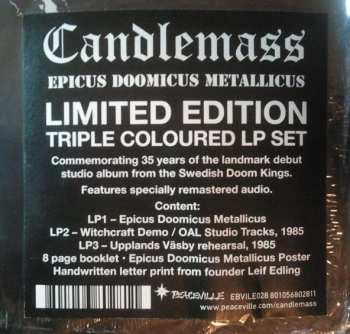 3LP/Box Set Candlemass: Epicus Doomicus Metallicus LTD | DLX | CLR 423848