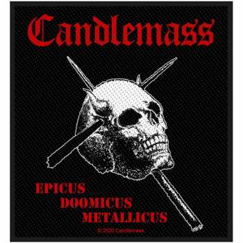 Merch Candlemass: Nášivka Epicus Doomicus Metallicus