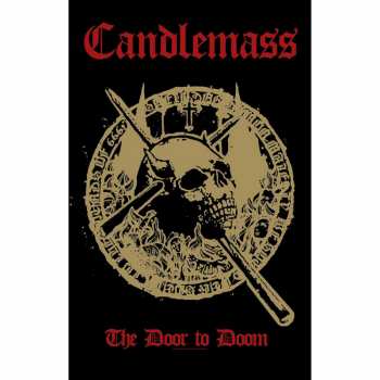 Merch Candlemass: Textilní Plakát The Door To Doom