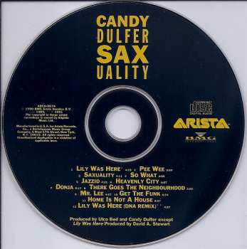 CD Candy Dulfer: Saxuality 31553