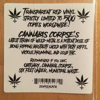 LP Cannabis Corpse: Nug So Vile LTD | CLR 131392