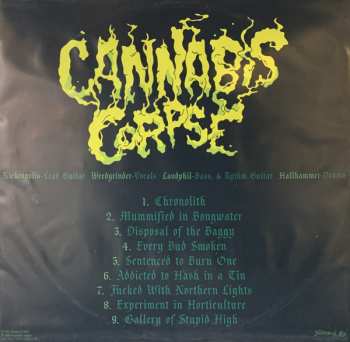 LP Cannabis Corpse: Tube Of The Resinated 110299